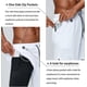 thumbnail image 2 of Men's Dark White XL Shorts, Mesh Shorts, Men's Mesh Basketball Shorts, Men's Mesh Athletic Shorts, 2 of 4