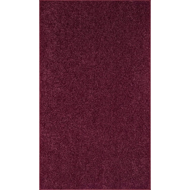 Ambiant Saturn Collection Kids Favorite Area Rugs Cranberry - 2' x 12'