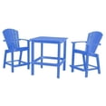 thumbnail image 4 of Classic 38” High Dining Table w/2 (26”High) Dining Chairs, 4 of 21