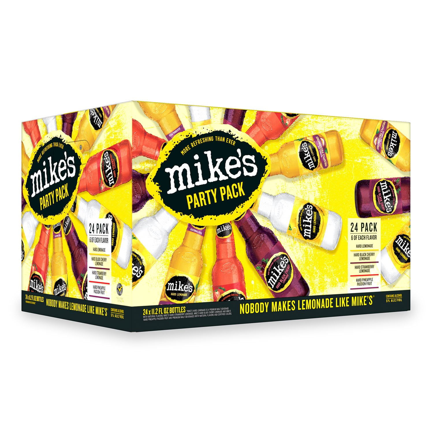 Mike's Hard Lemonade Variety Pack 11.2 fl. oz. bottle, 24 pk ...