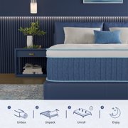 MLILY USA EGOHOME Full 12 inch Hybrid Mattress with Individually Wrapped Pocket Coils, Medium,… — $209.99 (56% off)