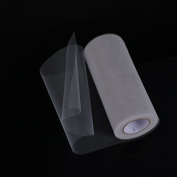 REOFLYUP Dacron Tulle Fabric Light Grey For Events 1Pcs