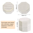 thumbnail image 2 of Unique Bargains Octagon Velvet Ring Box for Wedding Rings Light Yellow, 2 of 7