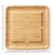 thumbnail image 3 of Tabla de quesos de bambú Casafield y juego de regalo de 4 cuchillos - Bandeja de embutidos de madera, 3 of 7