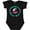 AB-Black, variant on Daddys First Mate (girl) Girls Baby Bodysuit