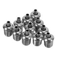 thumbnail image 1 of OUNONA 10Pcs Wire Rope Clamp Iron for Home Lighting Adjustments, 1 of 5