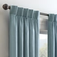 thumbnail image 2 of Waverly Serendipity Pinch Pleat Back Tab Light Filtering Curtain Panel, 25" x 84", 2 of 5