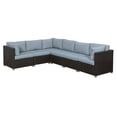 thumbnail image 1 of Innesbrook Collection Ensemble de conversation de patio en aluminium 6 pièces avec coussins de spa, 1 of 2