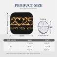 thumbnail image 3 of Fotbe Happy New Year 2025 D Juego de 2 Piezas de Parasoles para Parabrisas | Bloqueador Solar para Auto | Accesorios Plegables para Protección Solar Interior-Small, 3 of 6