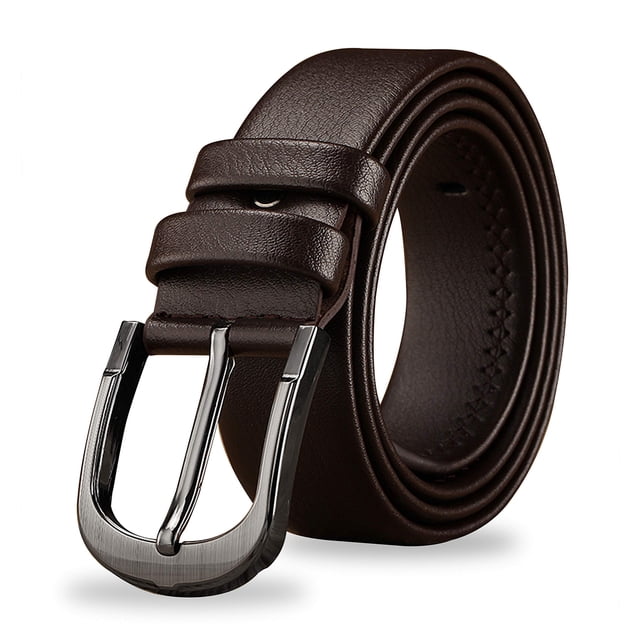Vedicci Cinturon para Hombre. Fajo de Piel y Hebilla Metalica Classic Vedicci Cinturon para Hombre