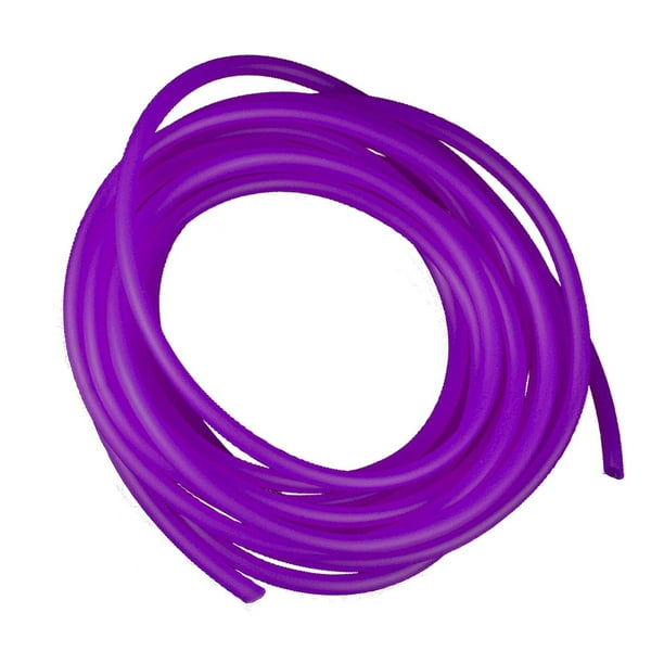 Tubería de línea aérea, accesorios de bomba de aire para acuario, suministro de O2, tubería de conexión PIP, tubo suave de O2, tubería de agua para Púrpura