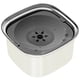 thumbnail image 1 of Cuenco de agua para perros UPSKY de acero inoxidable de 3 litros a prueba de derrames, 1 of 7