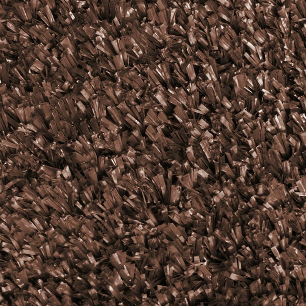 Outdoor Artificial Event Turf with Marine Backing Dark Brown 6' x