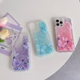 Compatible with iPhone 15 Pro Max Glitter Butterfly Case Glow in The