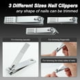 thumbnail image 3 of Kit de Cuidado de Uñas Unique Bargains 13 Piezas Herramientas Profesionales para Uñas Encarnadas, Cortauñas, Lima para Pies, Eliminación de Callos y Pedicura, 3 of 7