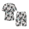 thumbnail image 1 of Balery Hawaii Palms Conjunto de Pijama Infantil de Manga Corta con Estampado – Ropa de Dormir de Algodón Suave-X-Large, 1 of 6