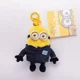 thumbnail image 5 of Mochila de juguete de peluche de Minions de la serie de agentes de dibujos animados de Anime, llavero decorativo de animales Kawaii, muñeco colgante, regalo para niños, 5 of 5