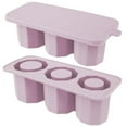 thumbnail image 1 of 2pcs Ice Cube Tray for Tumbler Cup Silicone Ice Mold with Lid for Freezer Easy Release Ice Cube Molds Reusable Ice Cube Trays for Chilling Cocktails Whiskey Drinks Juice Coffee, 1 of 11