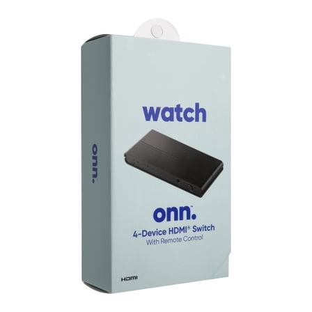 onn 4K HDMI 4x1 Switch