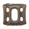 thumbnail image 3 of Cojín de asiento inflable de PVC transpirable y ergonómico, antideslizante para oficina. café, 3 of 7