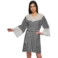 thumbnail image 1 of Moomaya Peignoir Court en Coton Imprimé Léger pour Femmes, 1 of 1