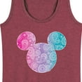 thumbnail image 3 of Mickey & Friends - Paisley Mickey - Women's Racerback Tank Top, 3 of 5