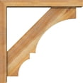 thumbnail image 3 of Ekena Millwork 4"W x 26"D x 26"H Balboa Block Rough Sawn Bracket w/ Offset Brace, Western Red Cedar, 3 of 25