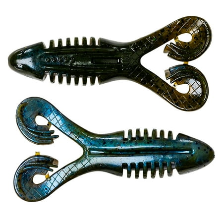 Googan Toad Blue Baby 5pk Soft Plastic Fishing Lure