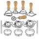 thumbnail image 1 of 13 Pieces Ravioli Maker Dumpling Maker Ravioli Mold Stainless Steel Ravioli Cutter Cake Biscuit Cookie Mold Ravioli Maker, Ravioli Cutter Kitchen Acce, 1 of 5