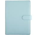 thumbnail image 1 of kjfeif A5 Synthetic Leather Notebook Refillable 6 Ring Notepad Cover With Closure Storage Box For DIY for Home School Office Travel Accessories, 1 of 3