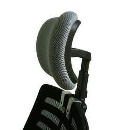 WEUVEB Stylish Grey Office Chair Headrest, Easy Installation, Neck Support, Safe and