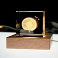 thumbnail image 6 of NEXAVKPR LED Display Base Crystal Glass Light Base Stand Wood LED Display Stand for Art, 6 of 14