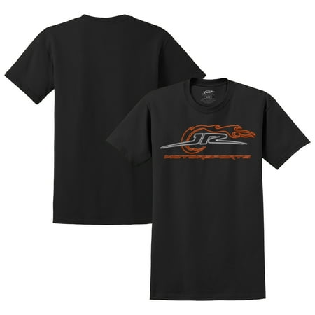 JR Motorsports Official Team Apparel Neon Logo T-Shirt – Black