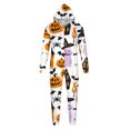 thumbnail image 2 of Family Halloween Matching Sets Halloween Skull Skeleton Parent-Child Outfit Clothes Set for Home Holiday Party Wear, 2 of 5