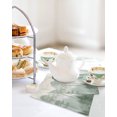 thumbnail image 3 of Boho Pines Kitchen Dish Towels for Drying Dishes Set of 2, Fogged Mist Forest Sage Green Mountain Vintage Waffle Weave Microfiber Hand Tea Bathroom Towels Quick Dry & Absorbent Towel 12x12, 3 of 6