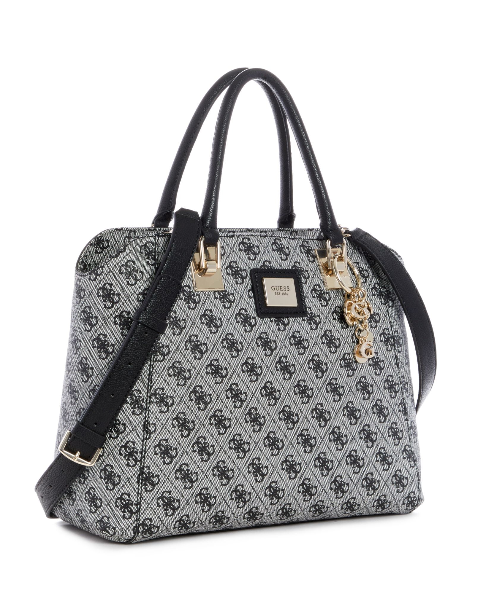Guess Womens Candace Elite Carryall Satchel 