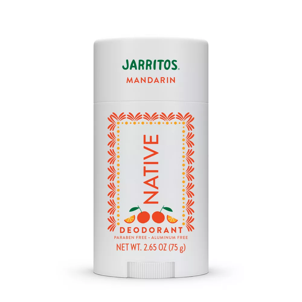 Native Deodorant for Women & Men - Limited Edition Jarritos - Mandarin - 2.65oz