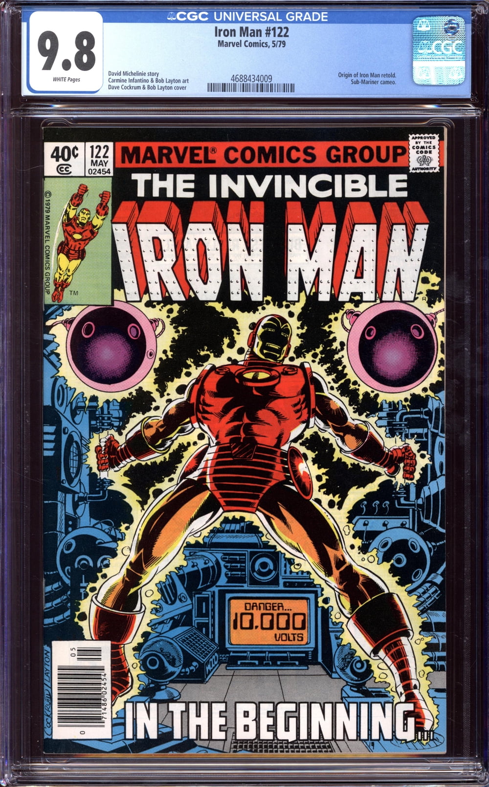 Iron Man #122 - CGC 9.8 Comic Book