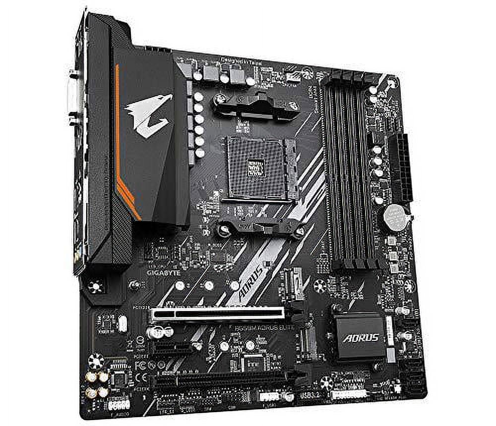 Gigabyte AMD B550 AORUS Elite Socket AM4 Micro ATX DDR4-SDRAM Motherboard