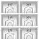 thumbnail image 3 of Números adhesivos 3D para puerta RQUNA de 6 x 3,8 cm, negros, 3 of 7