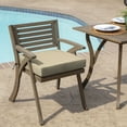 thumbnail image 3 of ARDEN Outdoor Seat Cushion 21 x 21, Tan Leala, 3 of 12