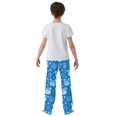 thumbnail image 4 of FORMRS Boys Pajama Pants with Pockets Size 13-14Y Kids Lounge Sleep Bottoms, Blue Bears, 4 of 8
