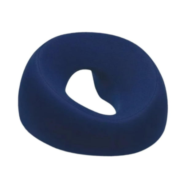 Almohada boca abajo para dormir cómodamente Almohada boca abajo con espuma viscoelástica para boca abajo azul