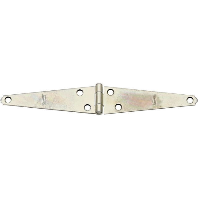Bisagras para correa National Hardware N127-605 V280, chapadas en zinc, 5 pulgadas