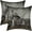 Multi 04, variant on Theatre Theme Reversible Throw Pillow Covers,Vintage Cinema Movie Theater Square Cushion Covers Set of 2 for Bed Sofa Couch,All Season Movie Theater Pillow Covers Home Decor 18 x 18-Inch