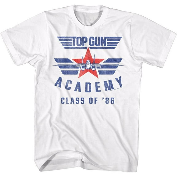 Top Gun Top Gun Academy 86 White T-Shirt