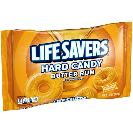 Rum Matusalem - Life Savers Butter Rum Hard Candy Bag, 13 Ounce