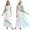 Light Blue, variant on YiZYiF Toga Costume for Women's Egyptian Greek Roman Queen Cosplay Halloween Carnival Party Dress Mint Green-A M