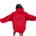 thumbnail image 1 of Sudadera con capucha rosa Gotyou 2024 con estampado de palma XXL, 1 of 3