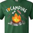 thumbnail image 4 of Inktastic I Love Camping- Campfire, Hot Dog, Marshmallows T-Shirt, 4 of 5